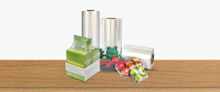 polyolefin shrink film roll