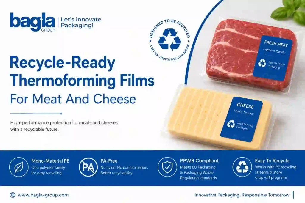 Recycle-Ready Thermoforming Films