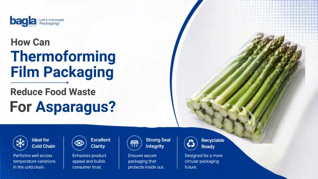 Packaging Reduces Food Waste For Asparagus