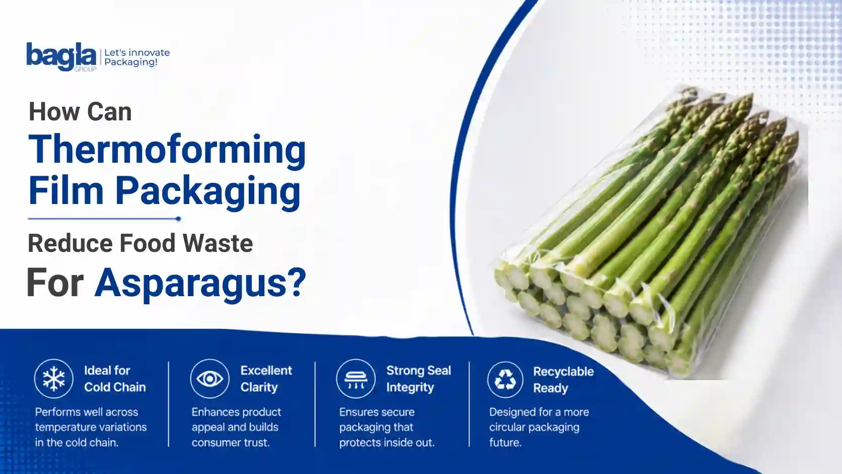 Packaging Reduces Food Waste For Asparagus